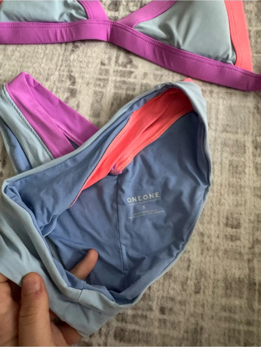 OneOne Swimwear SET
Bikini Kailua Kameron Jesse
Blue Purple - Picture 7 of 9
